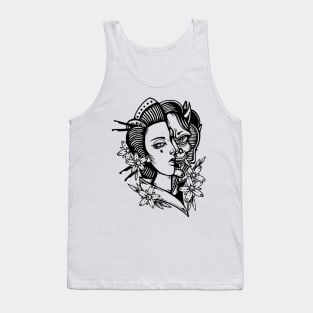 Geisha by Digent.ink Tank Top